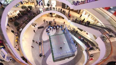 The 2018 Subbotnik Open in progress at Moscow's Metropolis shopping mall